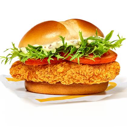 MCCRISPY FRESH 210G Chicken, Sauce, Tomato, Lettuce
