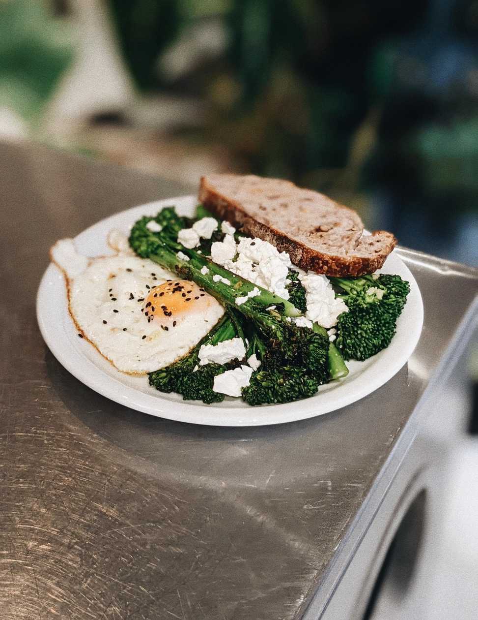 Broccolini Sunny Side Up