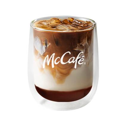 Iced Latte with Hazelnut & Coconut Flavour