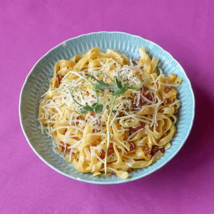 Tagliatelle Carbonara
