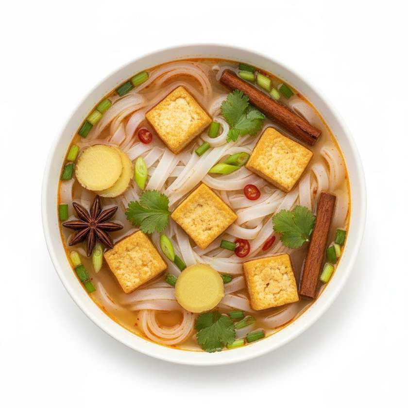 Tofu Vietnamese soup