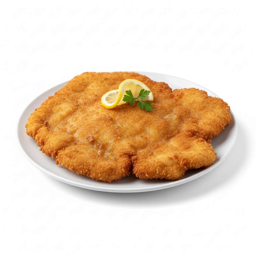 Královský řízek smažený na sádle (1,3,7)