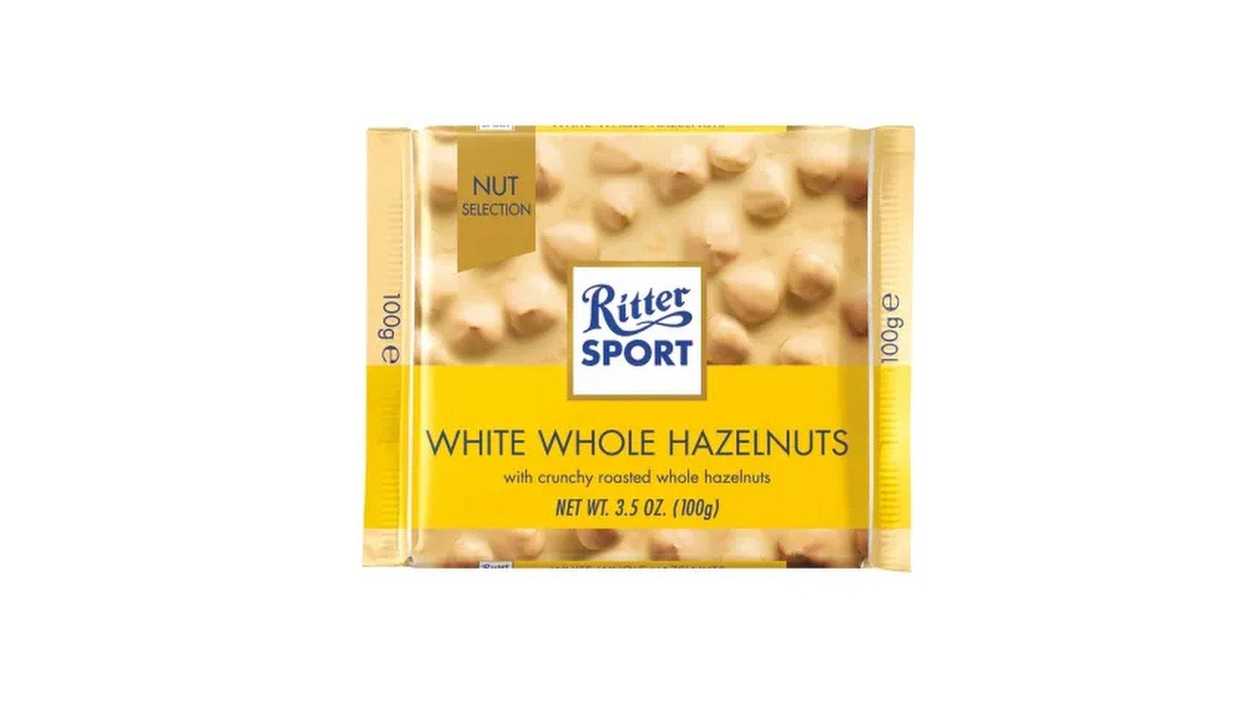 Ritter-Sport White Chocolate with Nuts