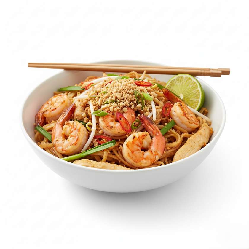 Pad thai mix (chicken and prawns)