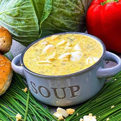 Szczawiowa z Jajkiem