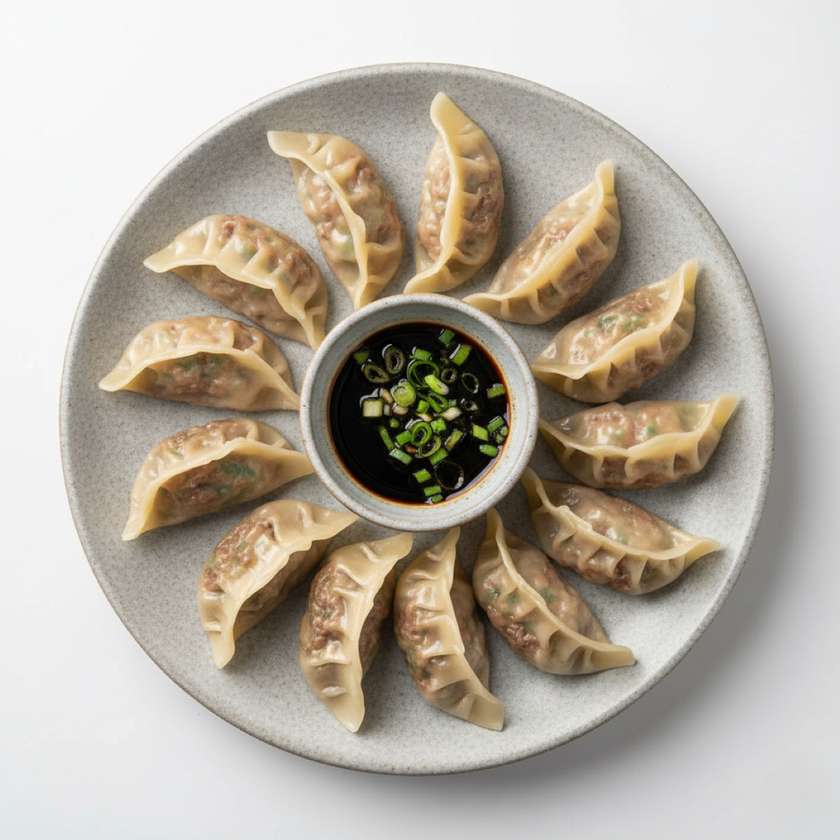 Beef and Celery Dumplings