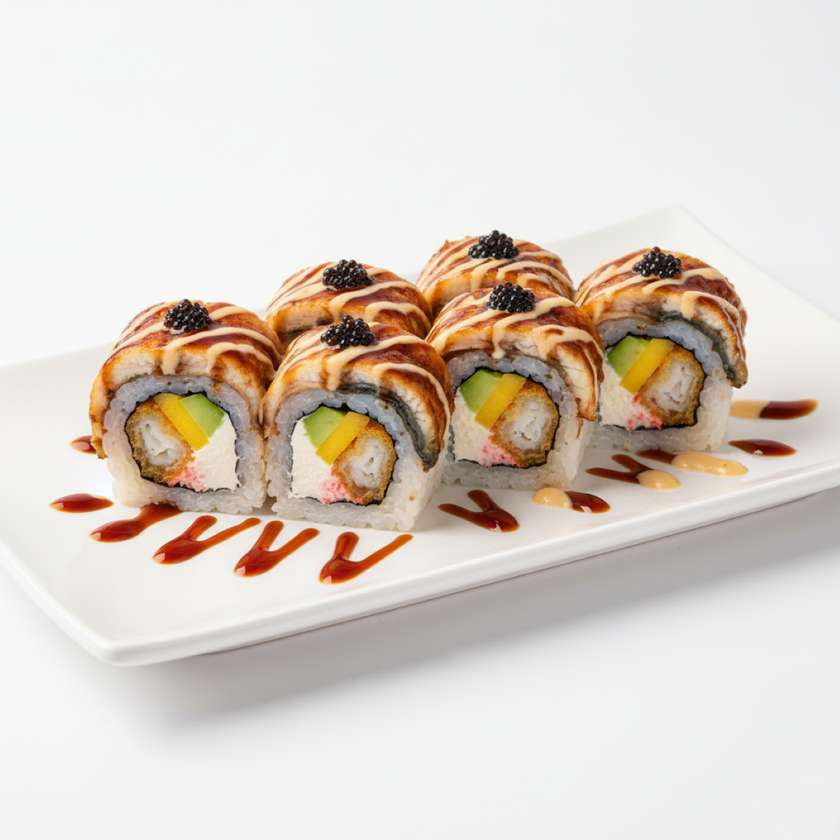 Dragon roll 8pcs
