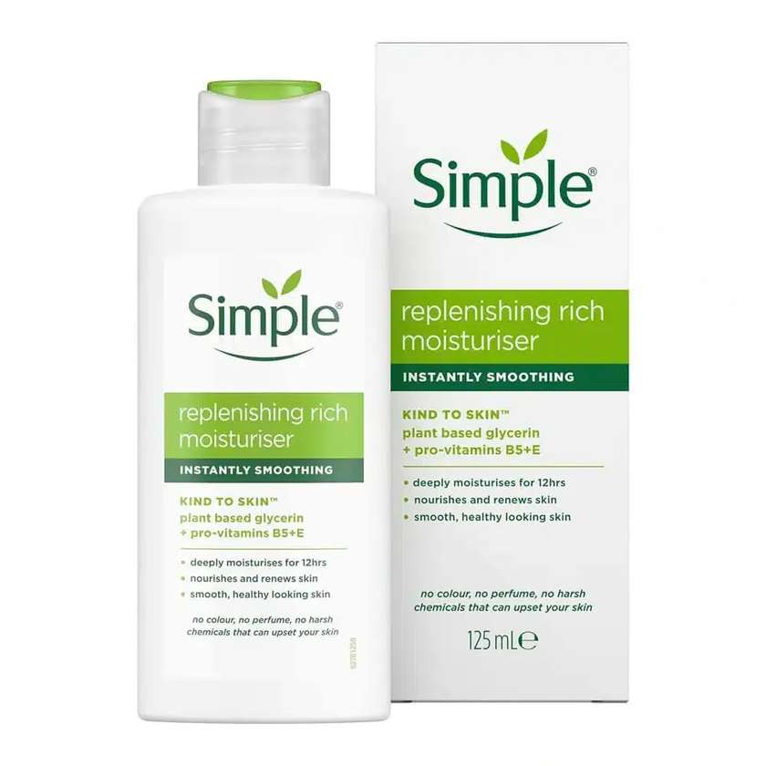 Simple Replenishing Rich Moisturizer 125ml