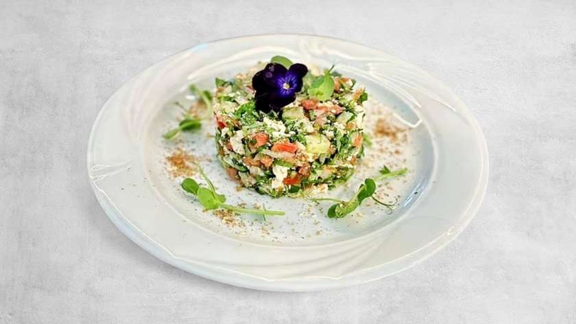 Shanklish with Zaatar