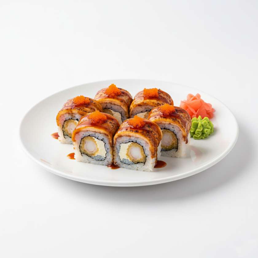 Ebi volcano roll