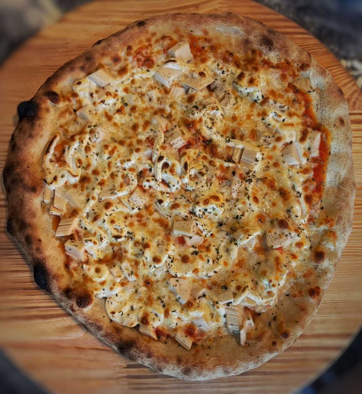 Palm Heart Pizza with Catupiry Cheese