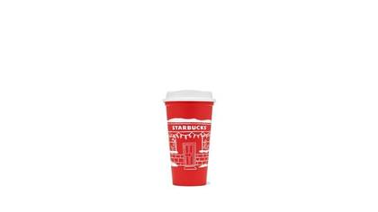 REUSABLE HC RED HOL FY26 16OZ