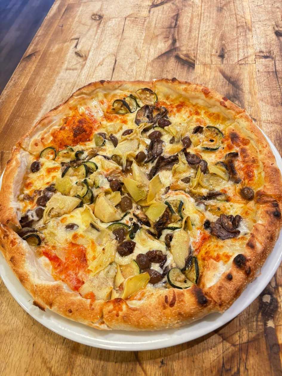 Pizza vegetariana