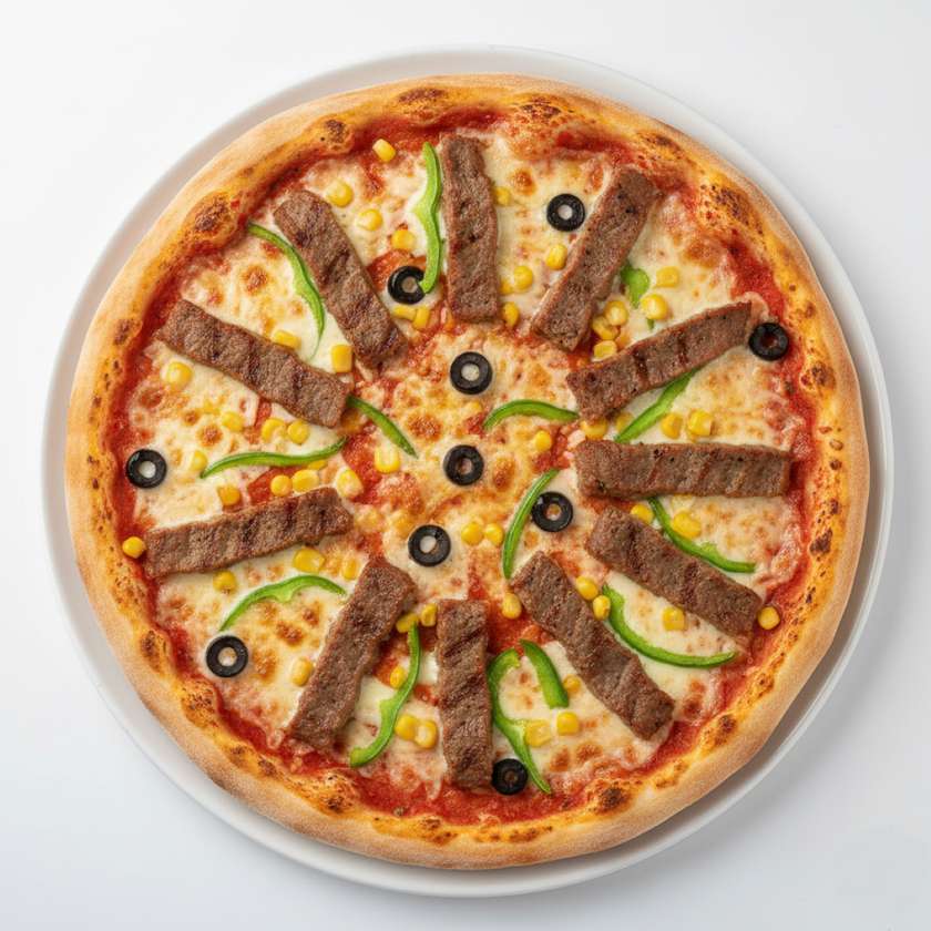 Lamb Kebab Pizza