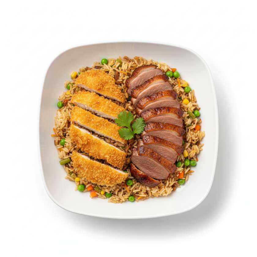 Rizoto Panko kuřecí/ pečená kachna