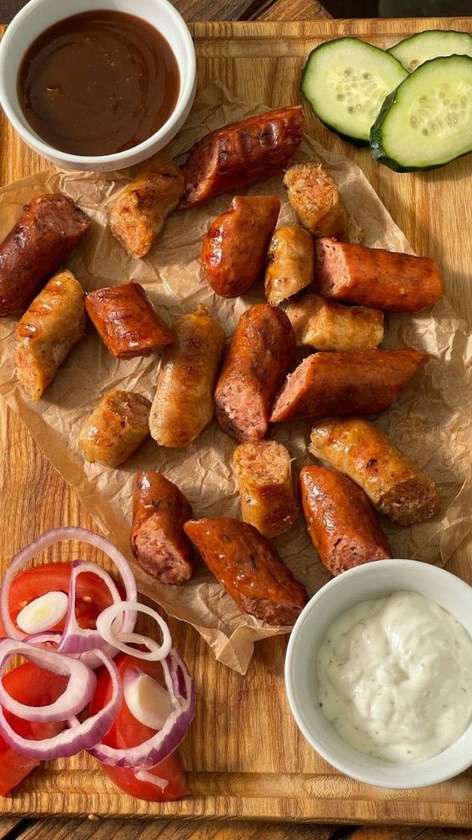 Grilled Sausages