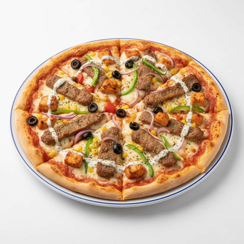 Mix Kebab Pizza