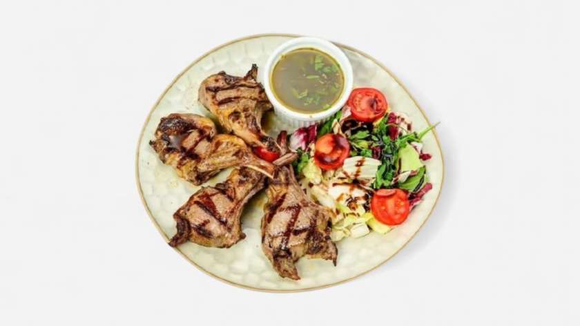Lamb Chop with Zaytoun Sauce