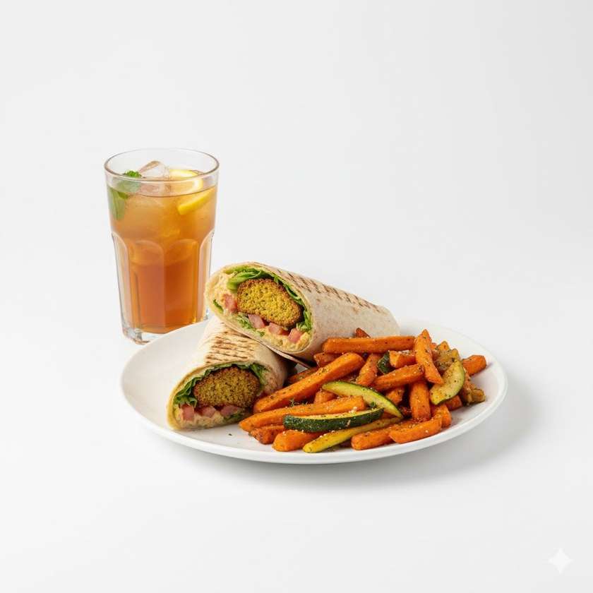 Falafel Durum Wrap (Vegetarian)