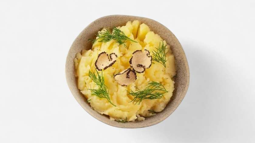 Mashed Potatoes with Truffles