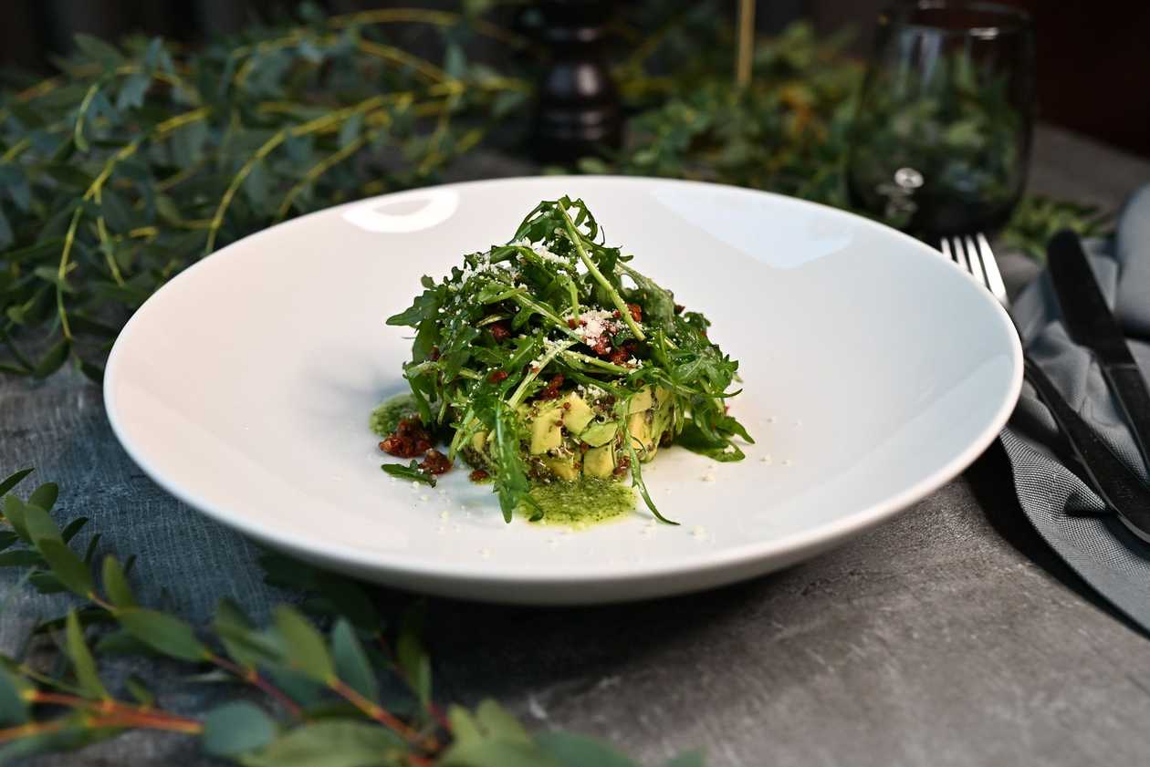 Avocado-quinoa tartare