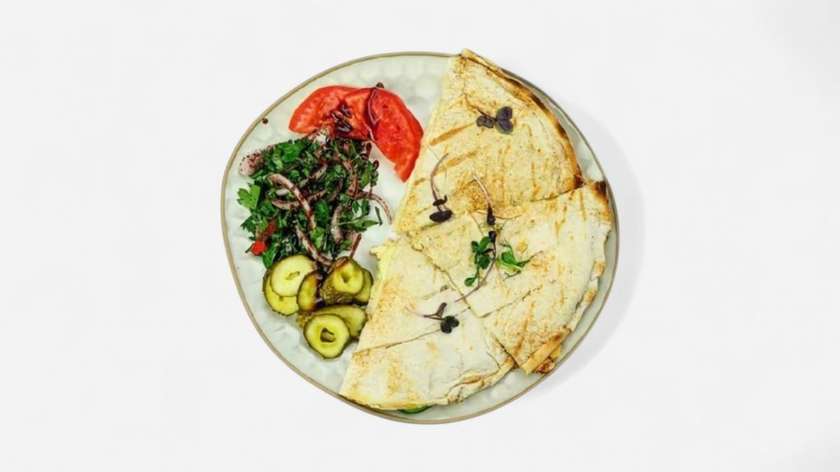 Chicken and Kashkaval Arayes