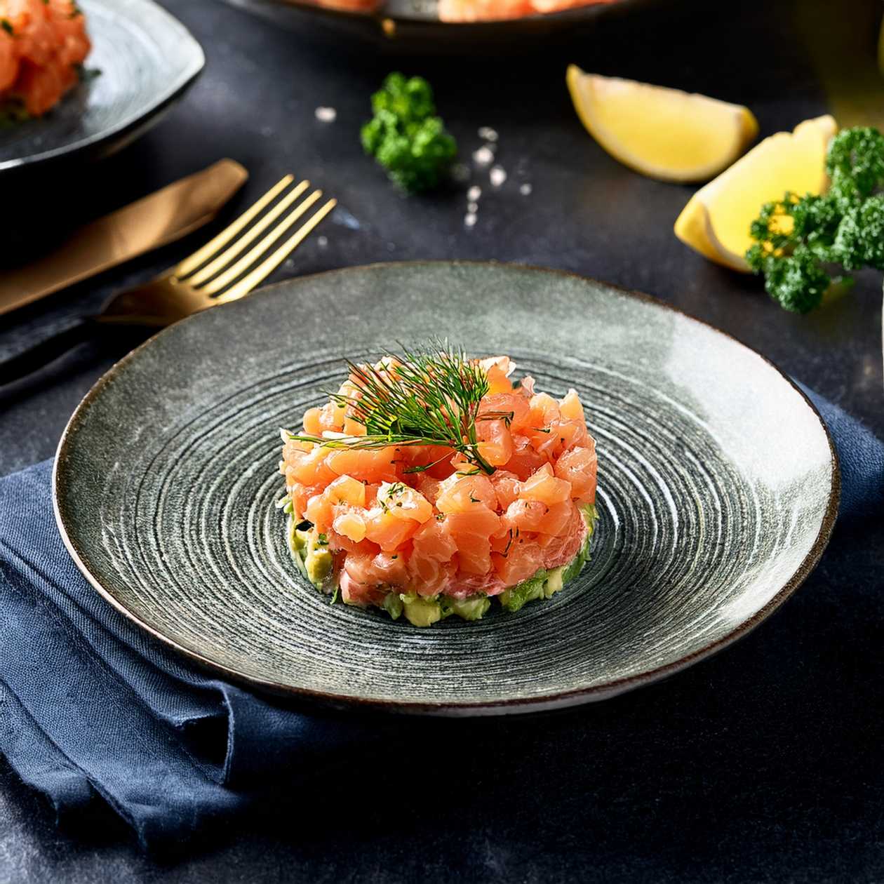 18. Salmon Tartare