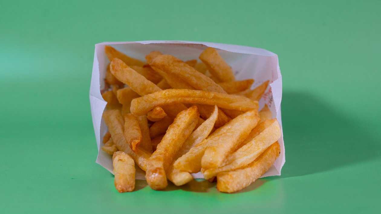 Fries in Paper Bag