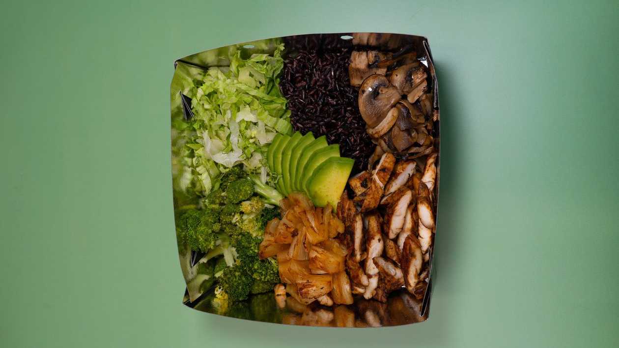 Light Teriyaki Chicken Salad