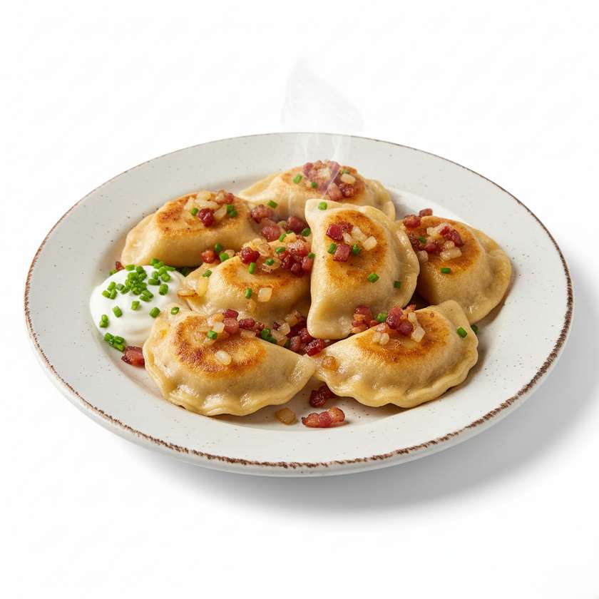 Farmer's Pierogi (Potato, Bacon & Onion)