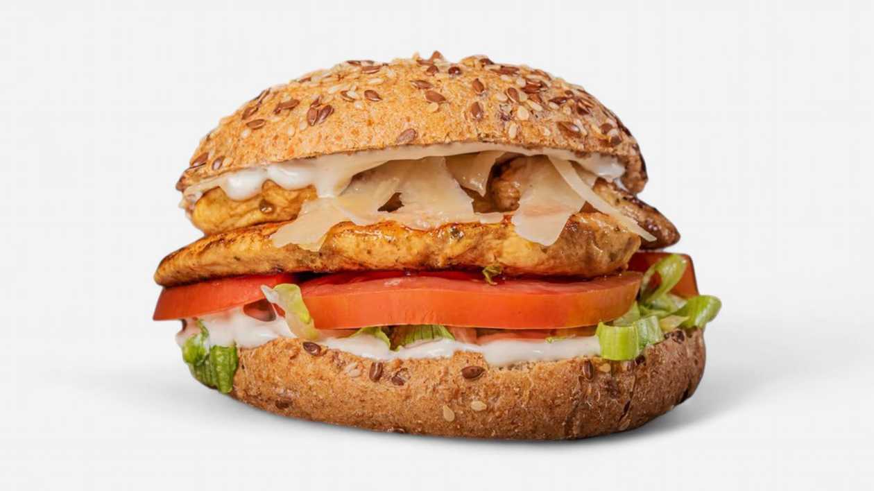 Light Caesar Chicken Burger
