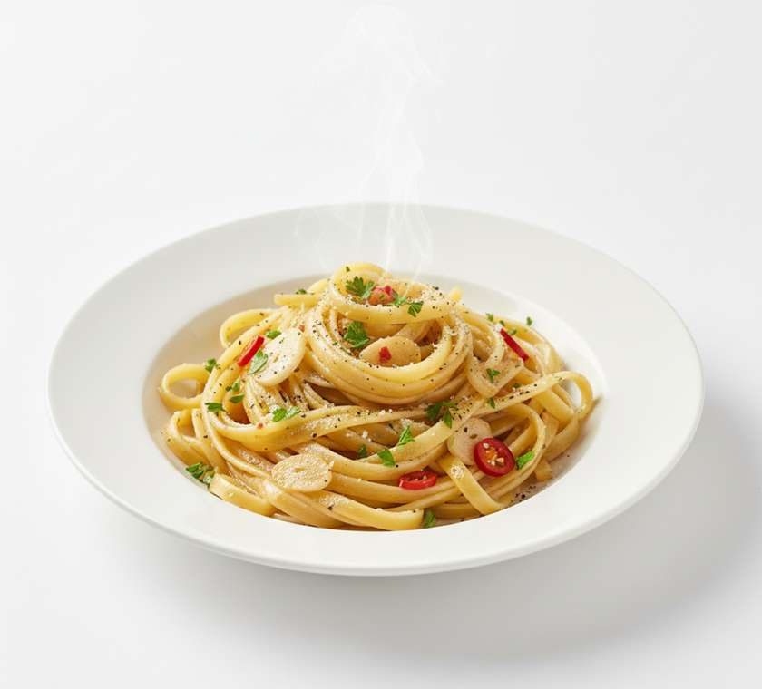 Fettuccune Aglio olio