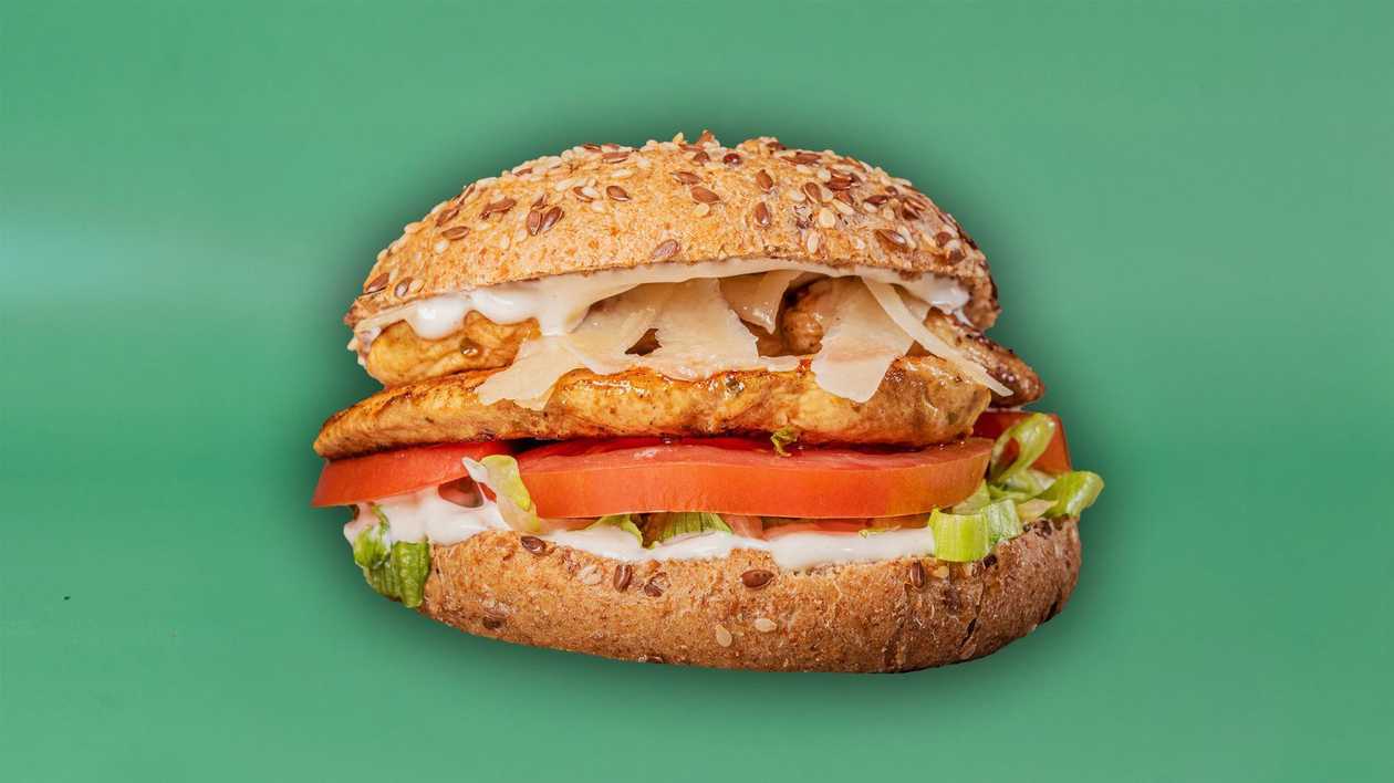 Light Caesar Chicken Burger