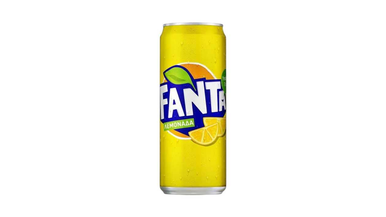 Fanta Lemonade Can 330ml