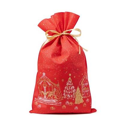 Saco de Natal Vermelho - Pequeno