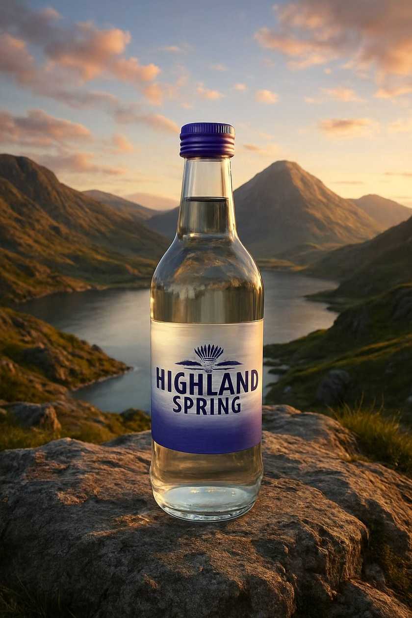 Mineral water HIGHLAND SPRING STILL 0,33L