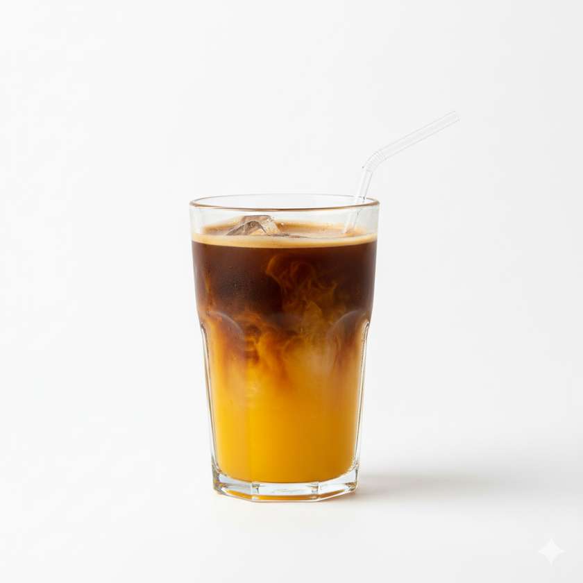 Espresso with orange juice