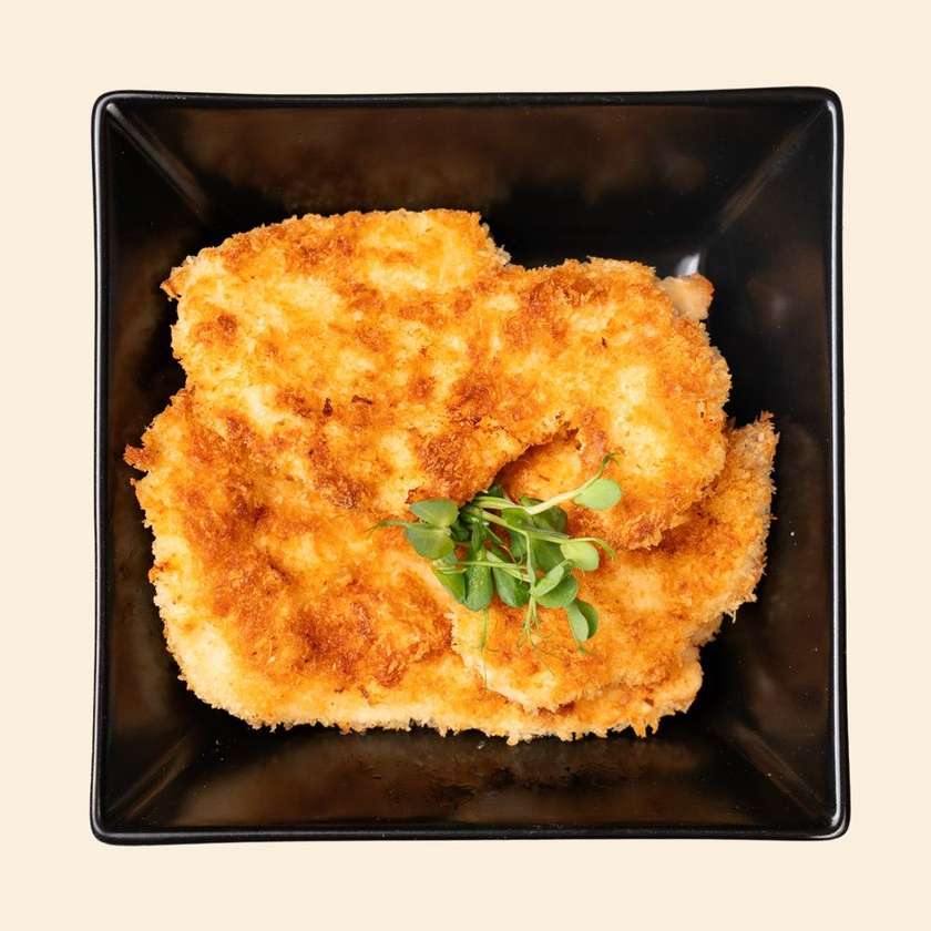 Chicken Schnitzel with Mashed Potatoes