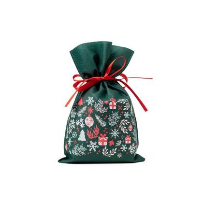 Saco de Natal Verde - Pequeno