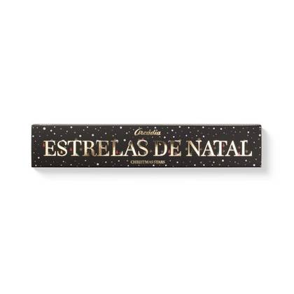 Estrelas de Natal de Chocolate de Leite