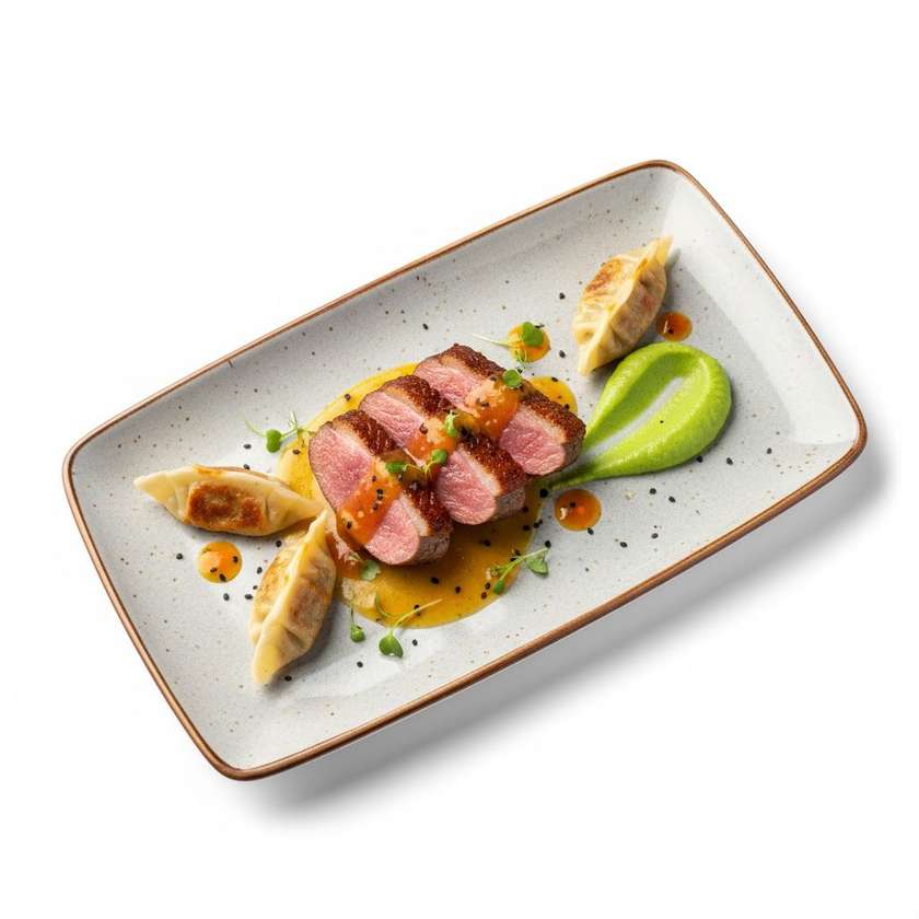 Marinated Duck Breast (1,3,6) 350g