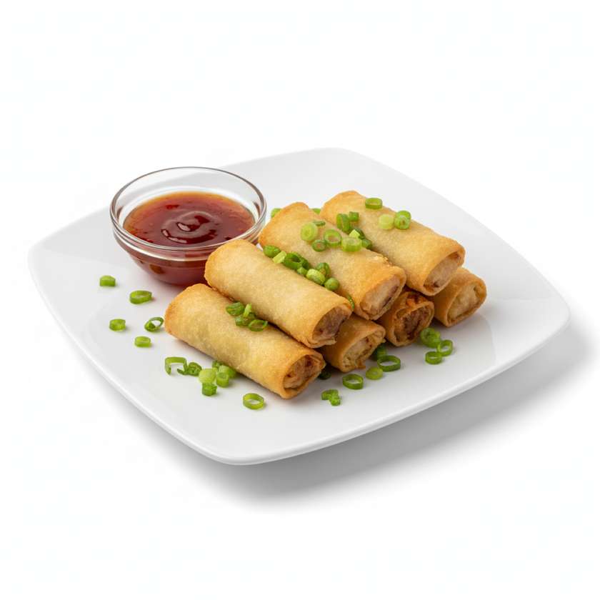 Mini vegetarian rolls