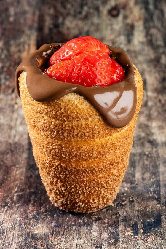 Strawberry nutella