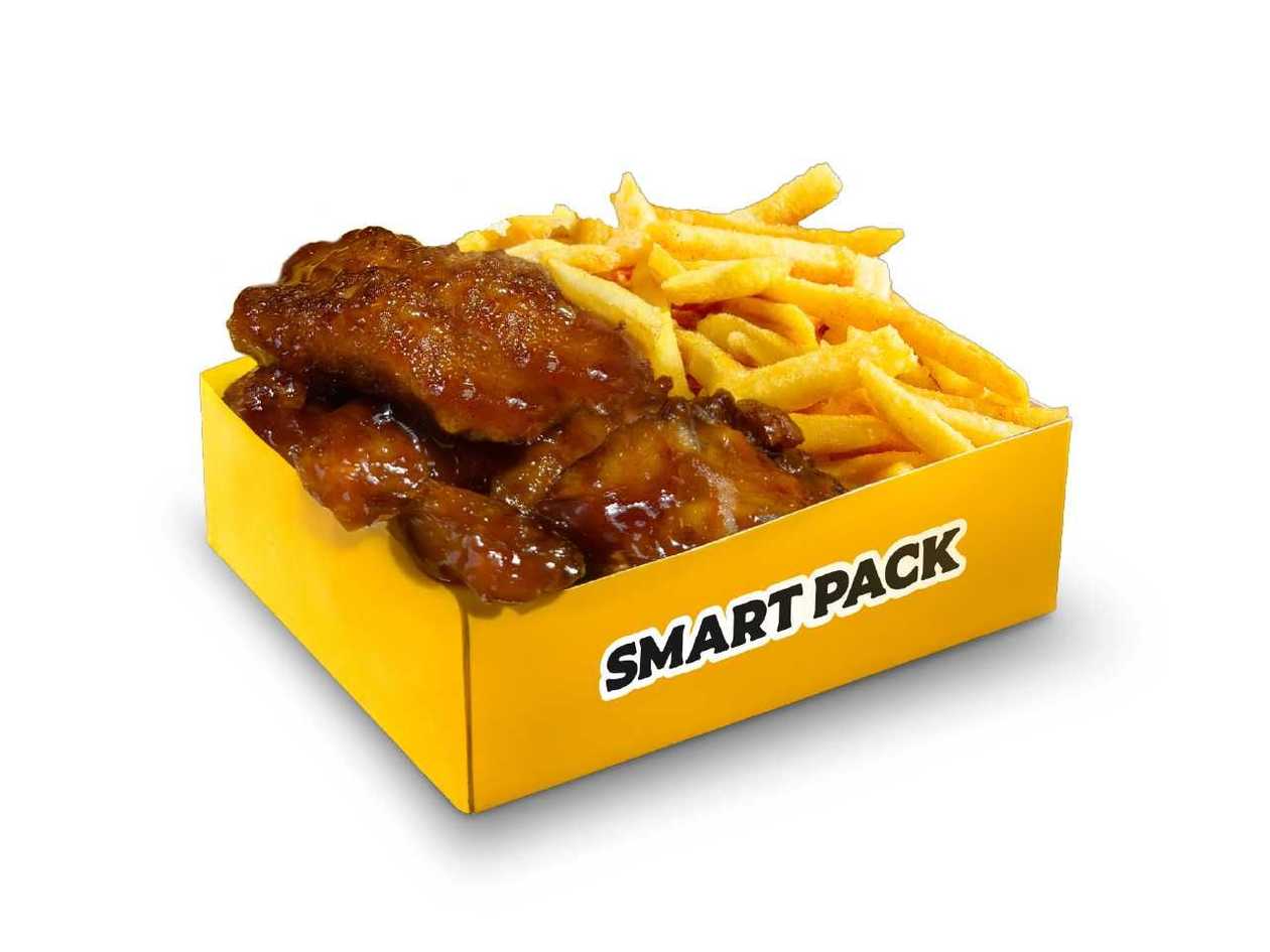 (NEW) Smart Pack Costite Pui in sos BBQ & Cartofi