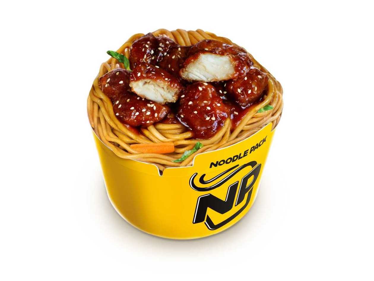 (NEW) Noodle Pack Pui Karaage in sos BBQ