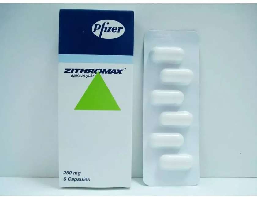 Zithromax Caps 250mg   x1 pack