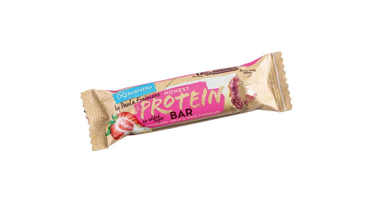 Paula Freimane's strawberry protein bar 45g