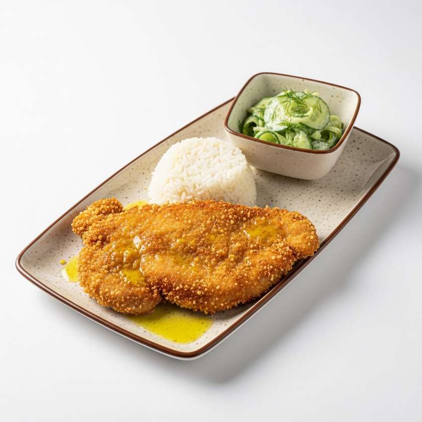 Fried Pork Cutlet (1,3,6) 200g