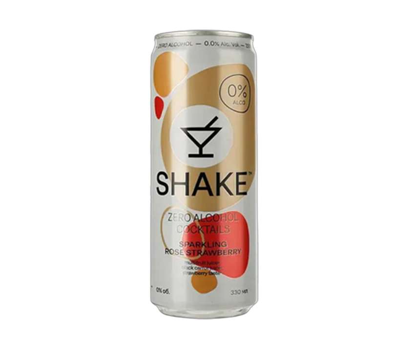 Нап б/а Shake sparkling rose с/г0,33л(141136)