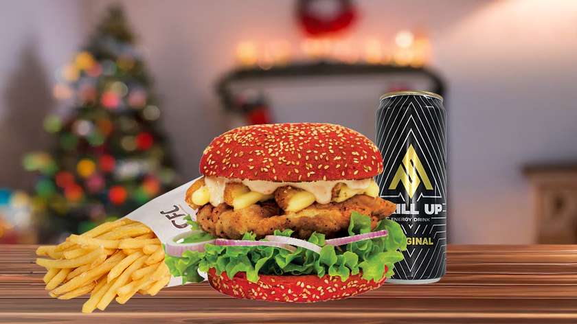 Christmas Crispy Chicken Special Meal